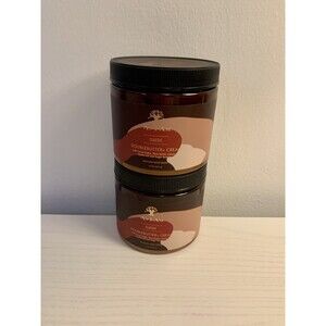 2X Set 2 As I Am Double Butter Cream Rich Daily Moisturizer 16 oz  NEW Large SZ